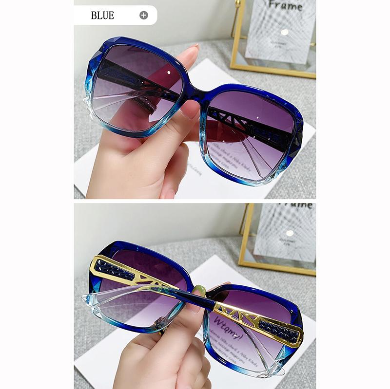 New Ladies Trend Toad Mirror Fashion Large Frame Vacation Retro Non-polarized Fashion Accessory
