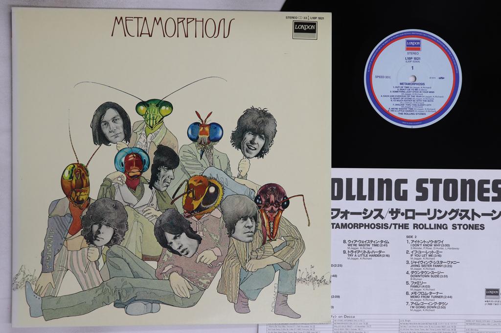 LP Record ROLLING STONES - Metamorphosis L18P1821 LONDON 1988 Japan Rock Used