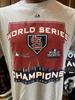 ФУТБОЛКА ST LOUIS CARDINALS МУЖСКАЯ СРЕДНИЙ РАЗМЕР СЕРЫЙ WORLD SERIES 2011 БЕЙСБОЛ MAJESTIC Унисекс Футболка