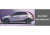 MG Urban Car Window Rain & Sun Visor Deflector