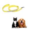 Поводок для домашних животных со сверкающими стразами и подвесным крючком, удобный для ношения поводок из искусственной кожи