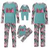 Рождественские семейные комплекты пижамы домашняя одежда семейный комплект топы с длинными рукавами и брюки