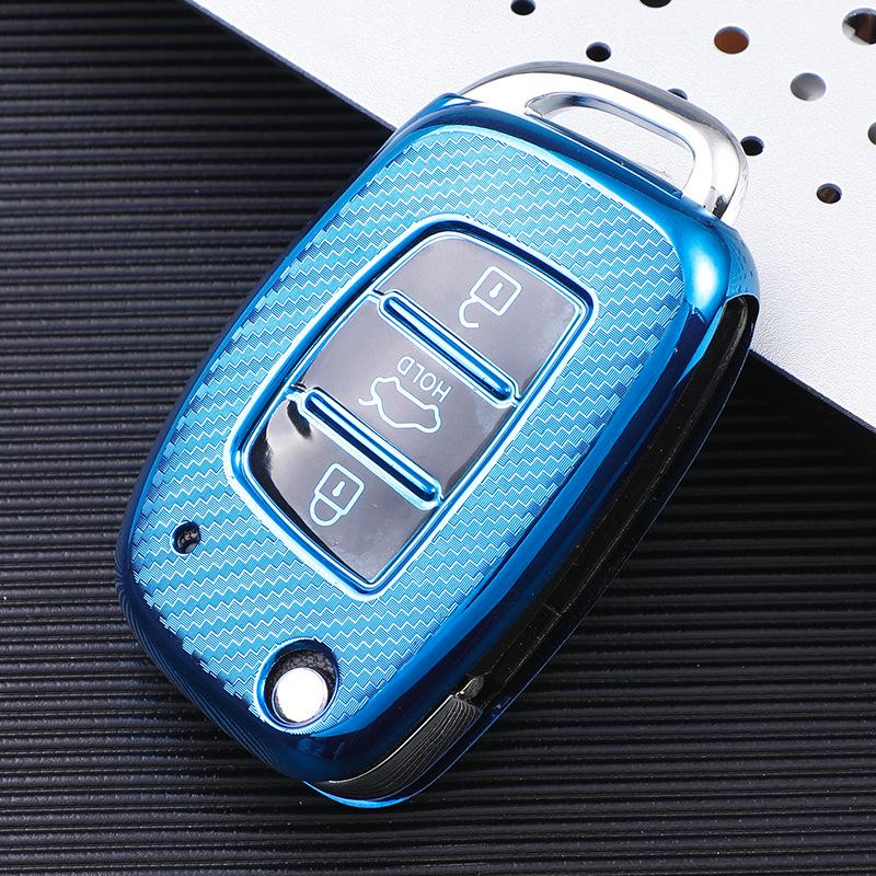 Чехол для ключа Hyundai для Elantra, Mistra, ix25, Tucson, Sonata 9 - Чехол для ключа автомобиля с корпусом и пряжкой