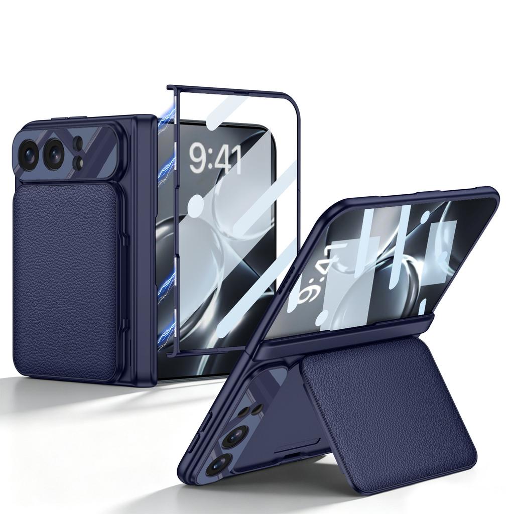 Для iPhone Duo Чехол-книжка из кожи с отделениями для карт, противоударный, полностью защитный чехол с защитой экрана для iPhone Duo