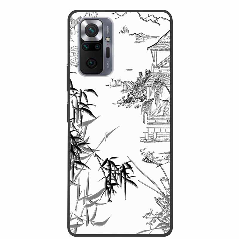 Чехол для телефона Redmi Note 10 Pro, 3D тиснение цветами, задняя крышка для Xiaomi Redmi Note 10S 10 4G 5G, силиконовый мягкий чехол-накладка с цветочным узором
