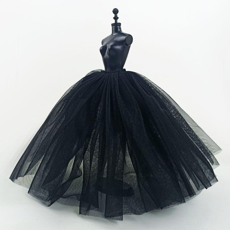 Fashion Petticoat For Barbie Doll Slip Wedding Dress Underskirt Clothes Outfits 1/6 BJD Dollhouse Accessories Baby Kid DIY Toy