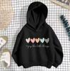 Детская толстовка с капюшоном Macaron Heart Леопардовый принт - Весна/Осень 2026