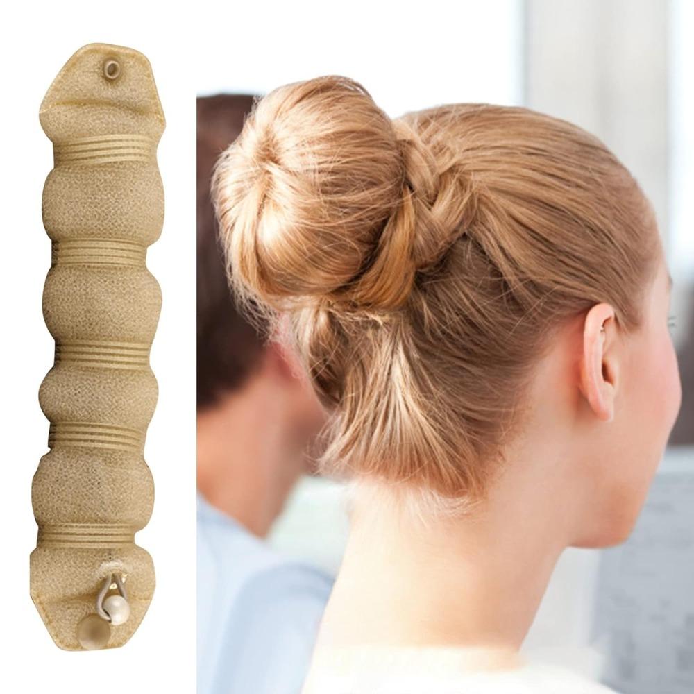 DIY Donut Hair Curler Durable Meatball head hair maker Foam Sponge Bun Shaper Hair Styling Tools