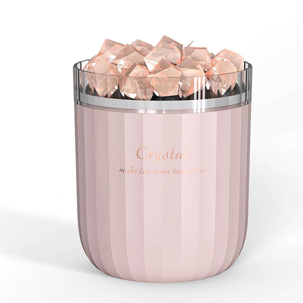 Портативный беспроводной увлажнитель воздуха, USB-генератор тумана, фоггер, натуральный кристалл, соль, камень, лампа для ароматерапии, ультразвуковой аромадиффузор