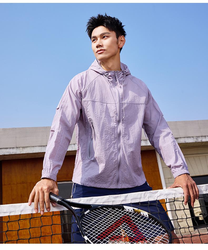 Легкая солнцезащитная одежда с защитой от солнца UPF50+ для кемпинга, велоспорта и спорта - дышащий Ice Silk для мужчин и женщин.