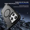 For iPhone 13 Pro Max Case Compatible with MagSafe Lens Frame Kickstand TPU + PC Shockproof Phone Cover