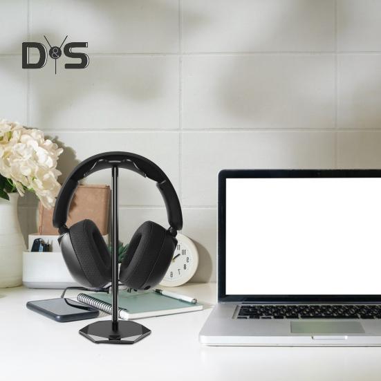 Подставка для игровой гарнитуры, настольный органайзер с противоскользящим основанием, изогнутая конструкция, высокая устойчивость, универсальный кронштейн для дисплея наушников