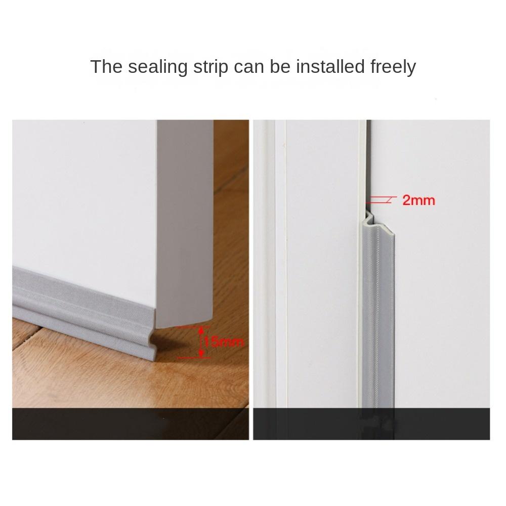 Soundproof Foam Sliding Window Sealing Strip 2 Meters Seal Stopper New Weatherstrip Window