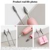 1 or 2 Pcs Tungsten Nail Drill Bits Rotate Electric Milling Cutters For Manicure Machine Quick Removal