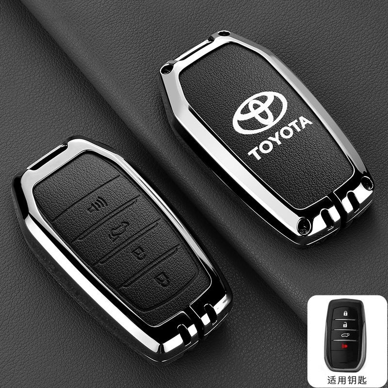XBWF1 For Toyota Tacoma Fortuner Corolla Venza Grand Highlander RAV4 XSE Prime Land Cruiser Hilux 3/4Button New Car Key Case Cover Bag