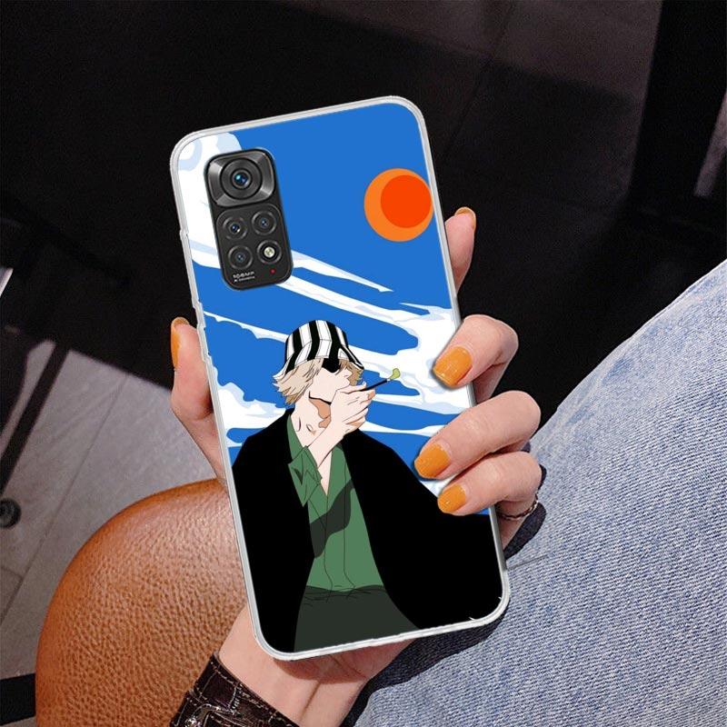 Чехол для телефона Bleach Kisuke Urahara для Xiaomi Redmi Note 15 14 14S 13 Pro Plus 12 12S 11S 11E 10S 10 11T 5G Уникальный