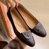 Модные элегантные весенние женские туфли-лодочки из натуральной коровьей кожи на низком каблуке, элегантные женские туфли Мэри Джейн с острым носком