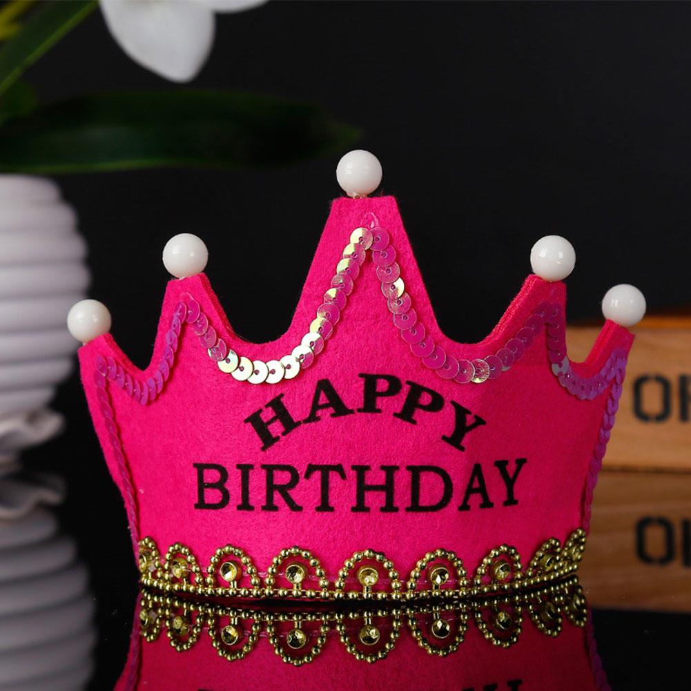 Подарок на вечеринку для мальчиков и девочек на день рождения светодиодные мигающие шапки для детей аксессуары для шляп-корон