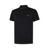 Li Ning Solid Color Pullover Fitness Sports Polo Shirt Men Tops Black APLU119-1