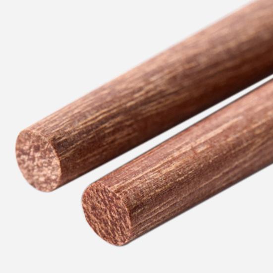 1 Pair Anti-scald Chopsticks Safe Wood Anti-slip Hot Pot Long Chop Sticks Home