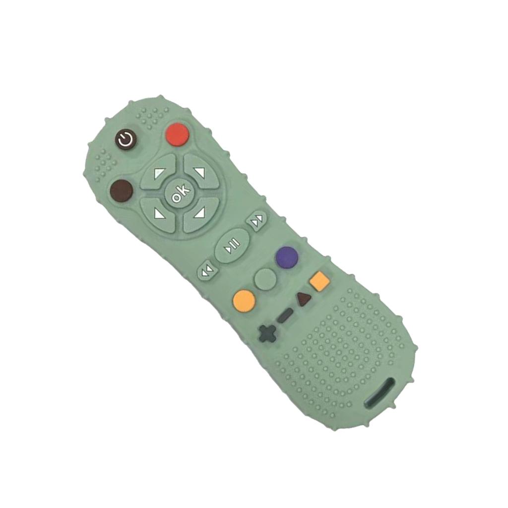 Прорезыватели Игрушки Форма Пульта Дистанционного Управления Силиконовый Молярный Стик Прорезыватель Жевательные Игрушки Для Младенцев и Малышей 3+ Месяцев