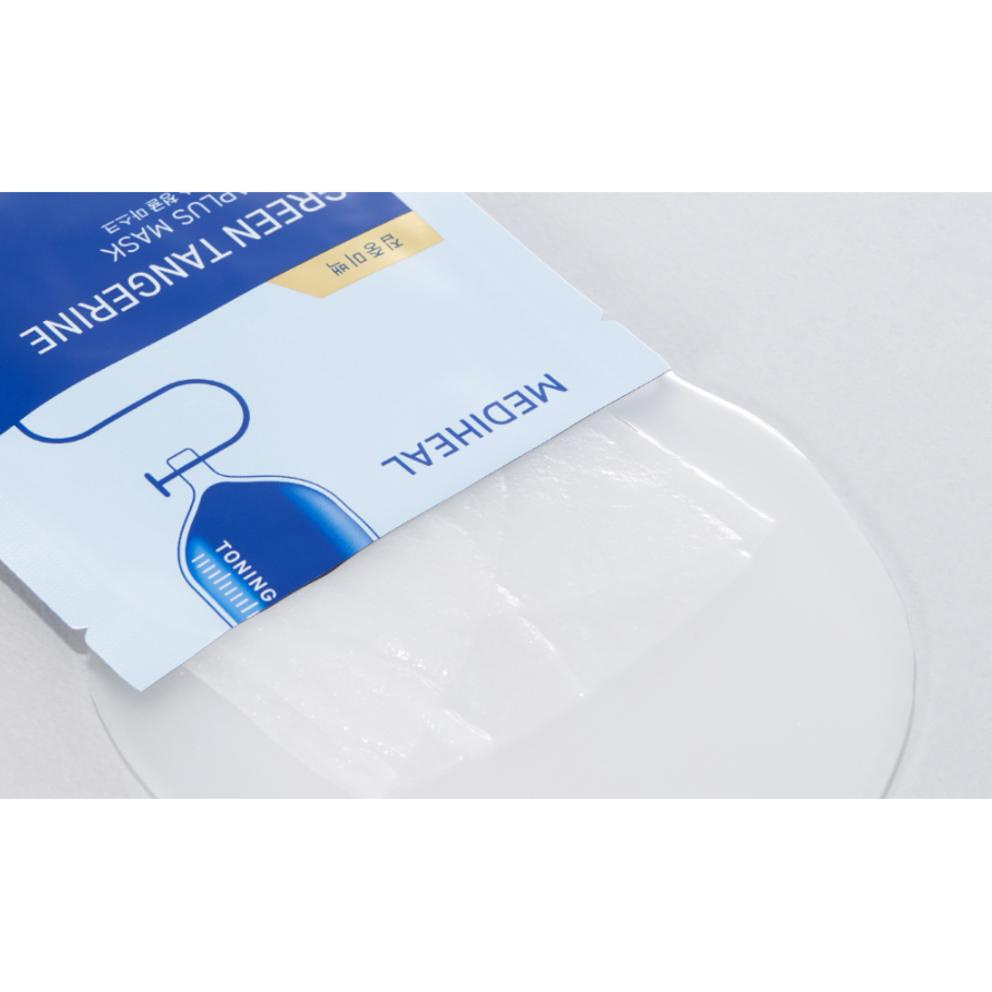 Маска Mediheal Derma Plus с зеленым мандарином