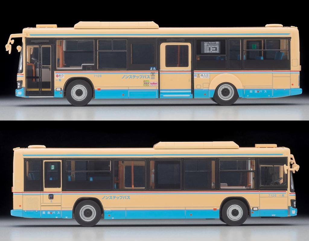 Tomytec Tomica Limited Vintage Neo Isuzu Elga Hankyu Bus Finished Product 332503 1/64 LV-N245i
