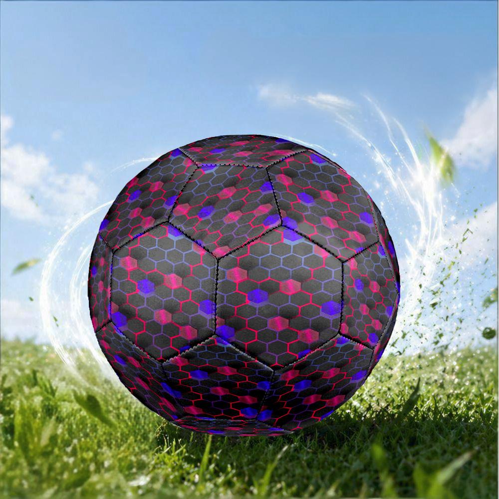 1PC Abstract Patterns Size 5 Soccer Balls, Anti-Slip, Outdoor Sport, a Unique Gift, Birthdays, Christmas gifts Valentine'S Day gifts A38