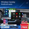 Проводной в Беспроводной CarPlay/Android Auto Адаптер 2-в-1 Bluetooth 5.0 USB Plug-and-Play Автоматическое подключение Обновление OTA CarPlay AI Box