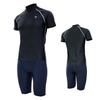 TS SPORTS Мужской купальный костюм с длинным рукавом Защита от солнца Шорты до колена Комплект плавок M23041+24068
