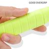 12 шт. самоклеящиеся ленты для захвата Pickleball, устойчивые к скольжению, супер впитывающие, яркий цвет, универсальная лента для захвата теннисной ракетки, Overgrip