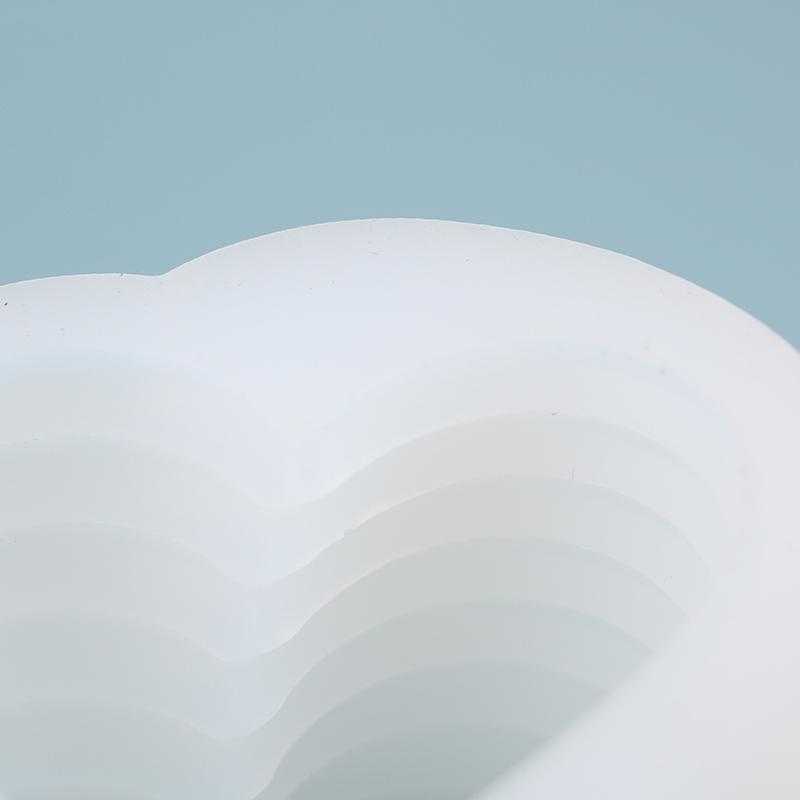 1Pc 3D Heart-Shaped Candle Silicone Mold Diy Handmade Candle Decoration Mold