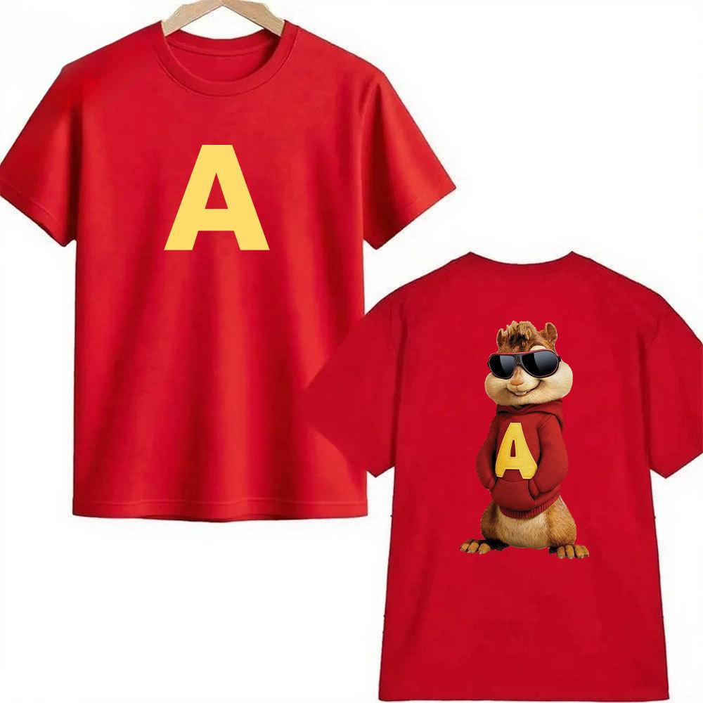 Элвин и бурундуки: Грызуны Children Tshirt Manfashion Мальчик Девочка Футболка Доступна для Футболки Лучшему Другу