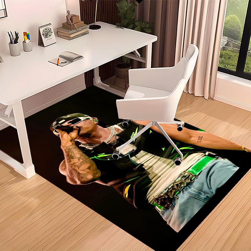 feid Printed Absorbent Washable Carpet, Non-Slip Bathroom Mats, Kitchen Rugs, Yoga Mat,Living Room Entrance, Camping Picnic Rugs