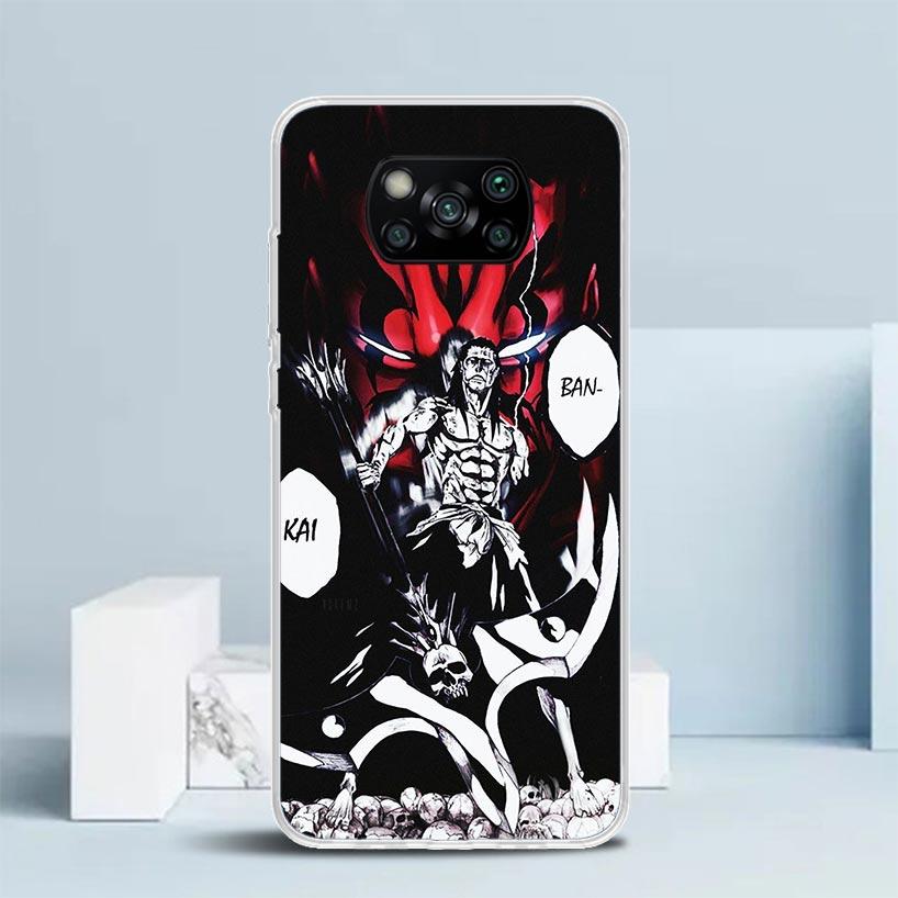 Чехол для телефона Bleach Zaraki Kenpachi для Xiaomi Poco F7 Ultra X5 X6 X7 Pro M7 Redmi 15C 15 13C 13 12C 12 10C 10 10A 9 9C 9A 9T