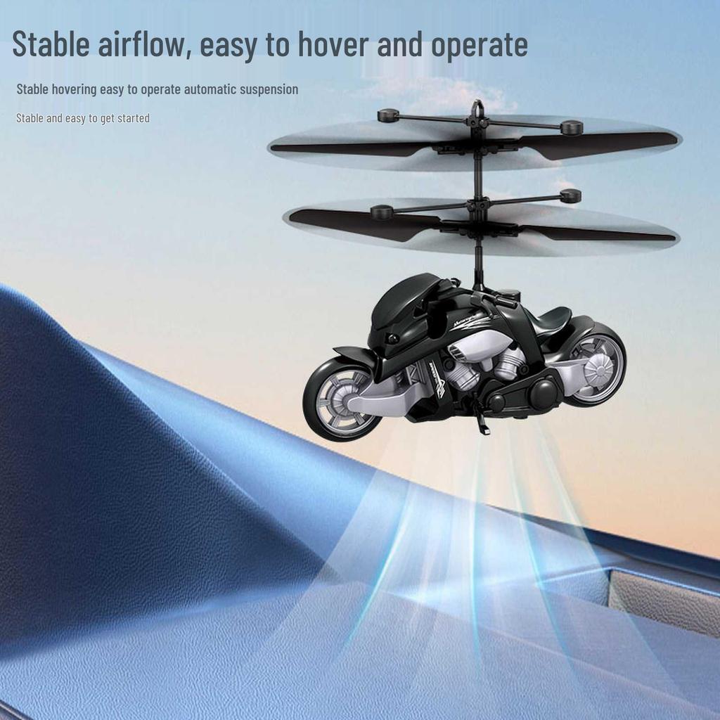 Induction Flying Motorcycle Toy for Kids