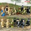 16pcs M8065 Military Set Navy SEAL Military Action Figure Pellet Building Block Children's Toy
