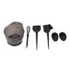 Hair Coloring Dyeing Kit Professional Salon Portable Ear Cover Hair Dye Brush Mixing Bowl Tool