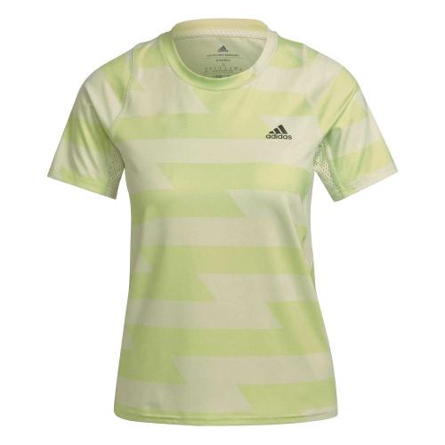 Adidas Womens/Ladies All-Over Print Aeroready T-Shirt