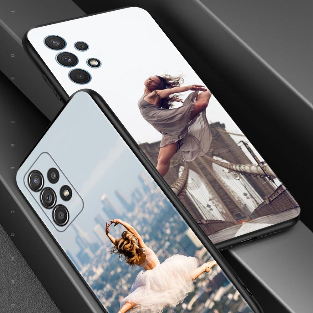 Чехол для Samsung Galaxy A51 A71 A01 A11 A21 A21s A31 A41 A72 A52 A42 A32 A22 A12 A02 A02s F42 Ballet Dance Girl Ballerina
