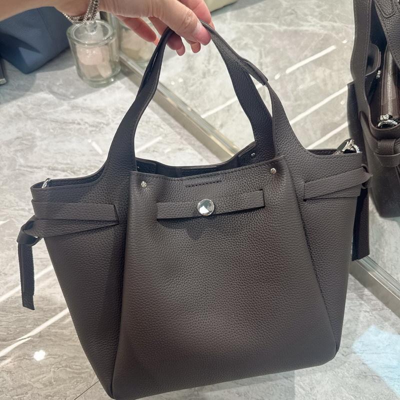 Новая высококачественная плетеная корзина из коровьей кожи, сумка-ведро, сумка-тоут, сумка-мессенджер для ношения через плечо, женская сумка.