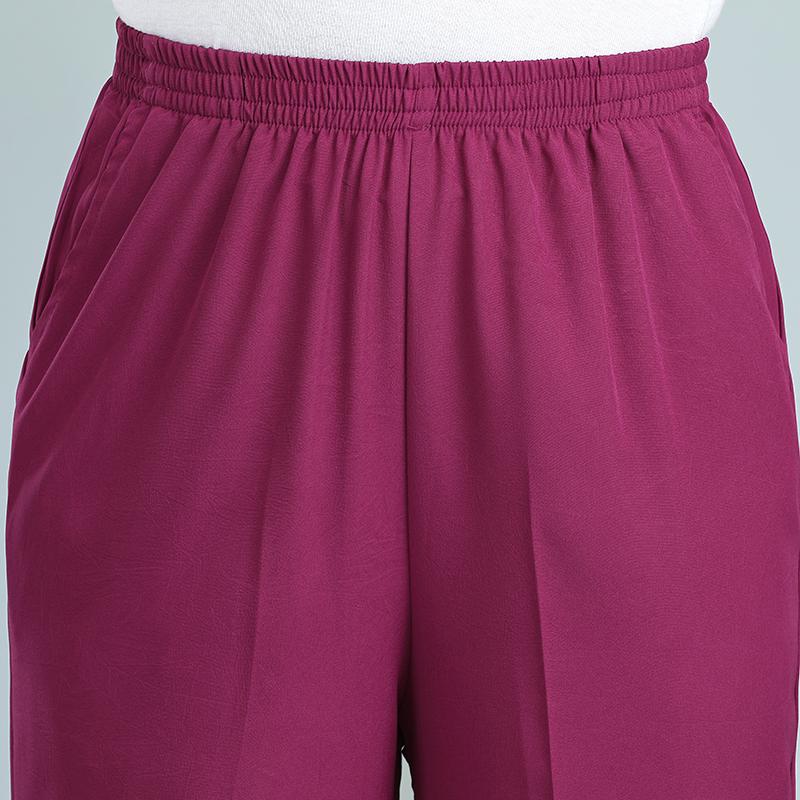 Женские летние тонкие прямые брюки, однотонные черные брюки, летние брюки с высокой талией