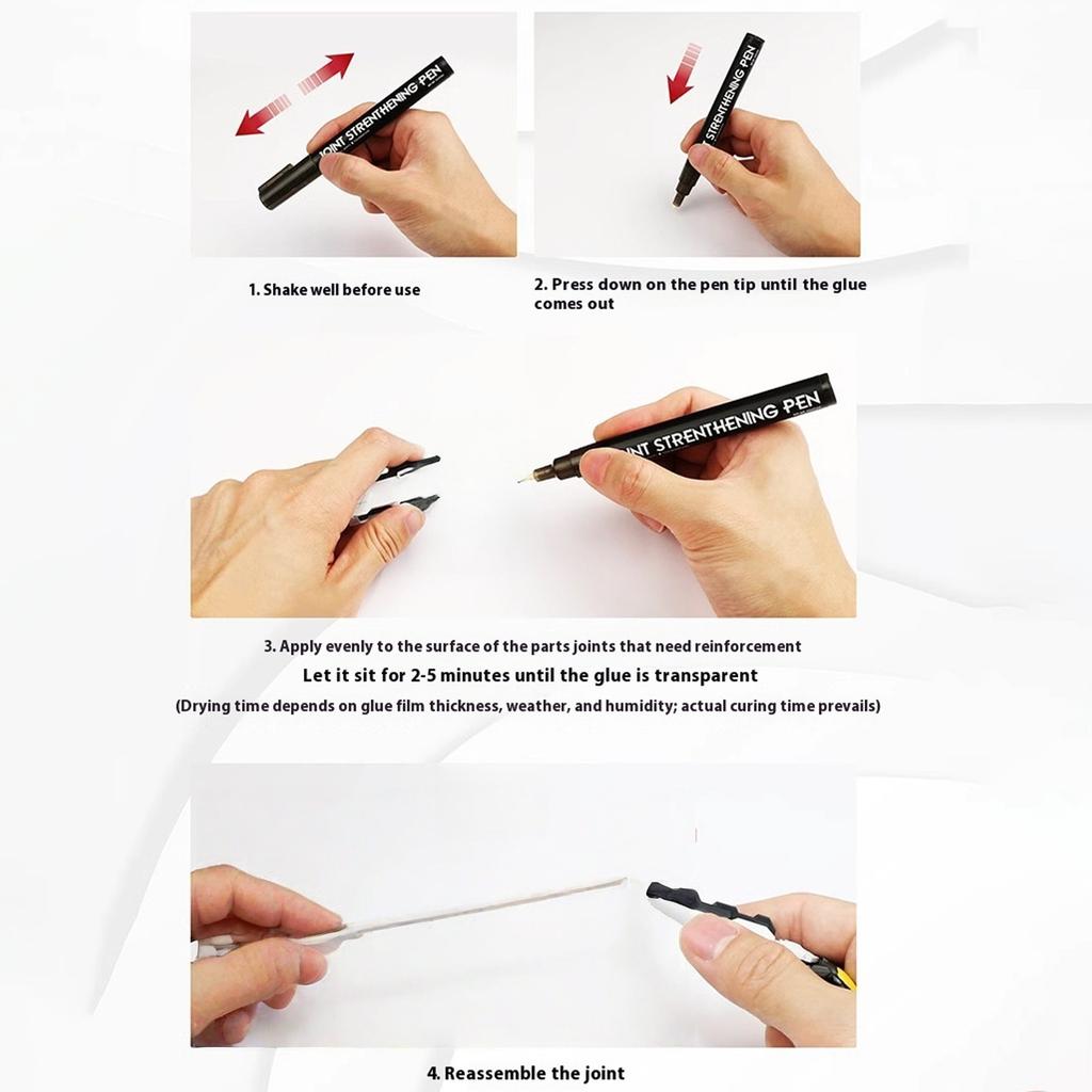 Precision Model Joint Reinforcer Pen For Secure Durable Bonding On Miniatures Vehicles And Robots