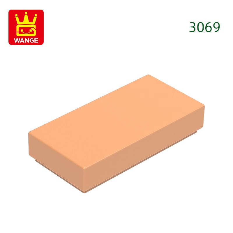 100 г 373 шт./Лот 3069 1x2 Светящаяся панель Строительные блоки Гладкая поверхность Компоненты Совместимы с Кирпичи Детские игрушки Подарочная коробка