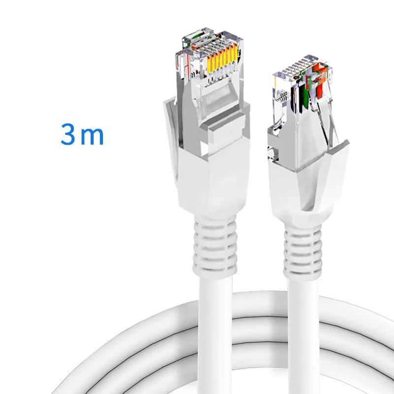 RJ45 Cat5e CAT5 Ethernet LAN Сетевой кабель для ПК PS XBox Интернет-маршрутизатор Белый