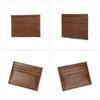 Card Case OEM Real Cowhide Card Clip Card Pack Thin Multi-card RFID Card Sleeve Generation