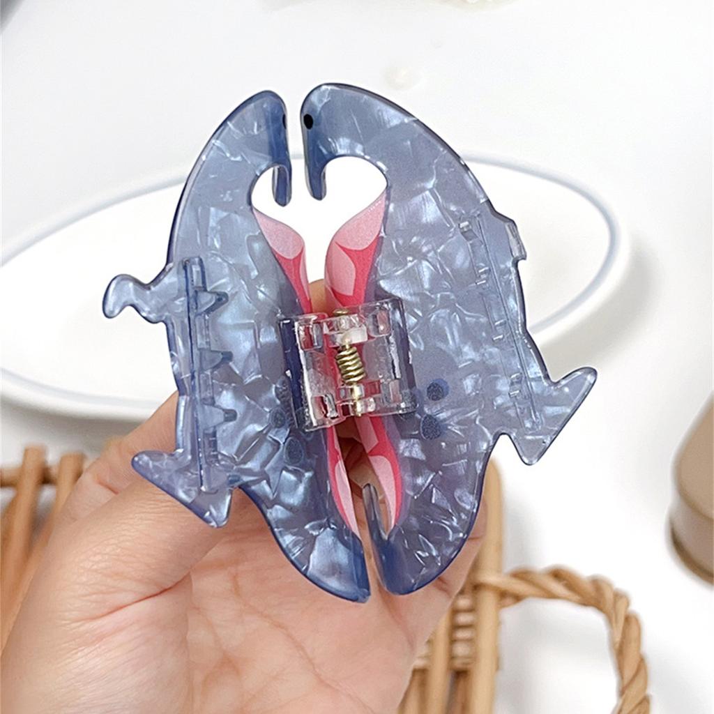 Cartoon Dinosaur Hair Clip Unique Hairpin Funny Acrylic Hairpieces Friendly Hair Decoration for Fashion Enthusiast