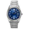 Мужские часы Eco-Drive AW1641-81L с синим циферблатом из супертитана
