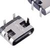 10 шт. USB 3.1 Type-C гнездо питания, док-станция, 2-контактный разъем Micro USB Type C, гнездо для порта зарядки мобильного телефона