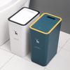 Large Capacity Plastic Bathroom Trash Can